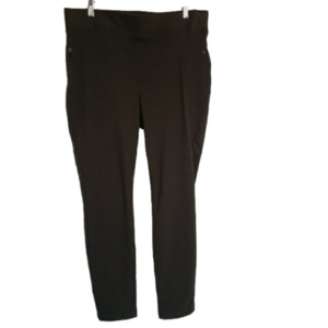 GEORGE leggings pants denim stretchy moss green ladies size  14 thick